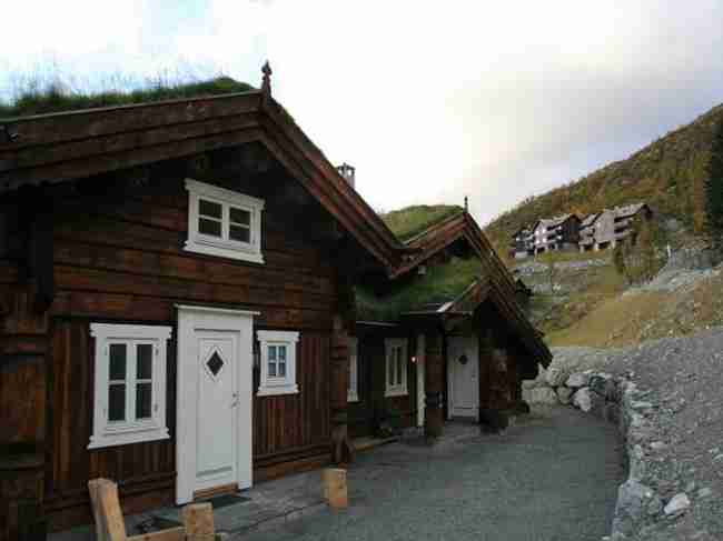 Деревянный дом в норвежском стиле