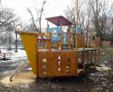 Деревянные детские площадки в Краснодаре