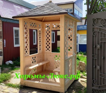 Купить деревянную беседку в Знаменском Новознаменском